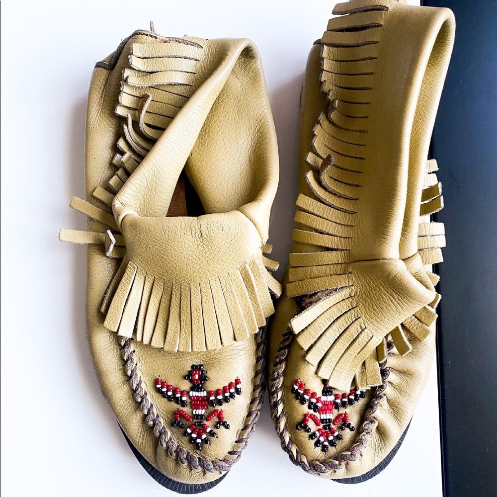 Minnetonka fringe moccasins